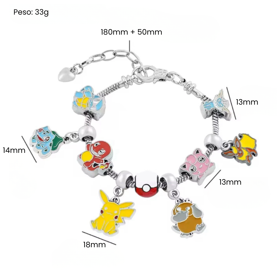 Pulsera Charm de Monstruos Coleccionables
